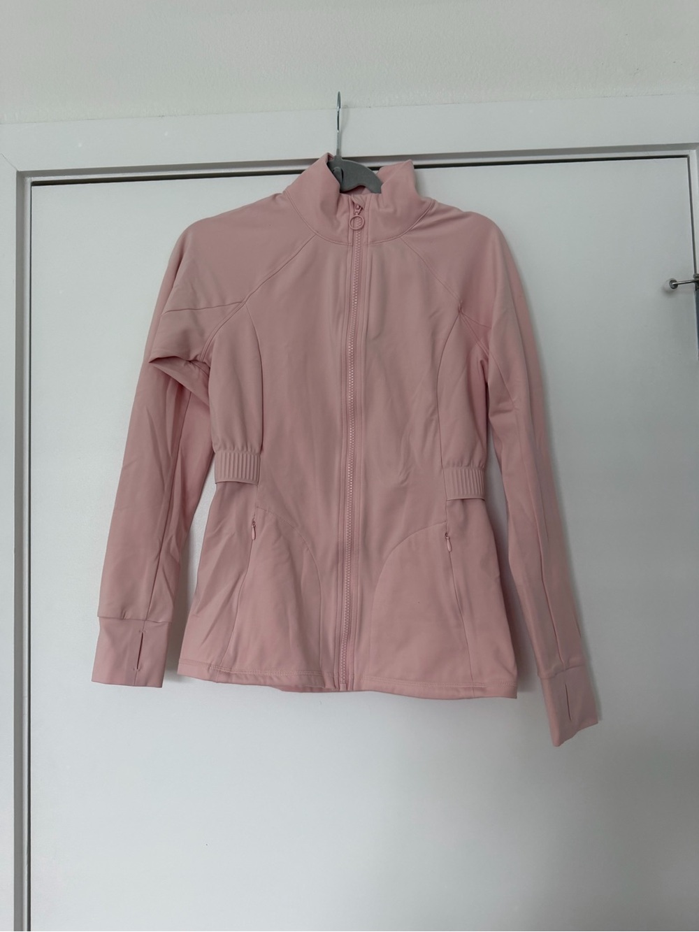 Fabletics Soft Pink Full-Zip Active Jacket